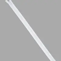 Молния &laquo;Трактор&raquo;, №5, разъёмная, замок автомат, 60 см, белая