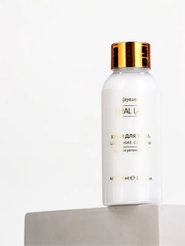 URAL LAB,  увлажняющий крем для тела, 100 мл, цветение сакуры