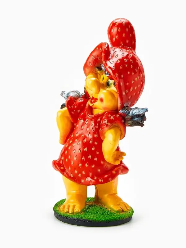 Садовая фигура из гипса &laquo;Гном клубничка&raquo;, 54&times;22&times;28 см