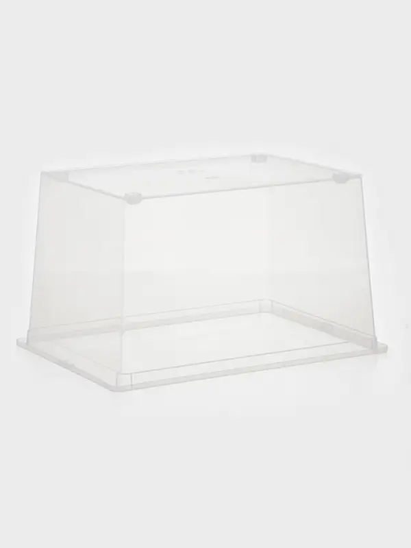 Ящик для хранения, 50 л, 53&times;38&times;30 см, с крышкой, прозрачный