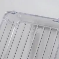 Контейнер для холодильника с крышкой IDEA, 10&times;30&times;10 см, пластик, прозрачный