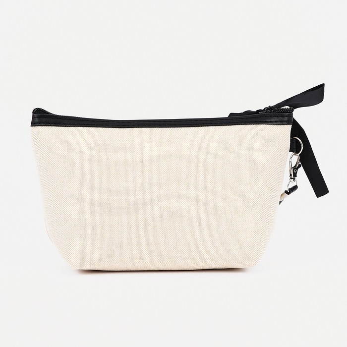 Косметичка на молнии, цвет бежевый Косметичка на молнии, цвет бежевый