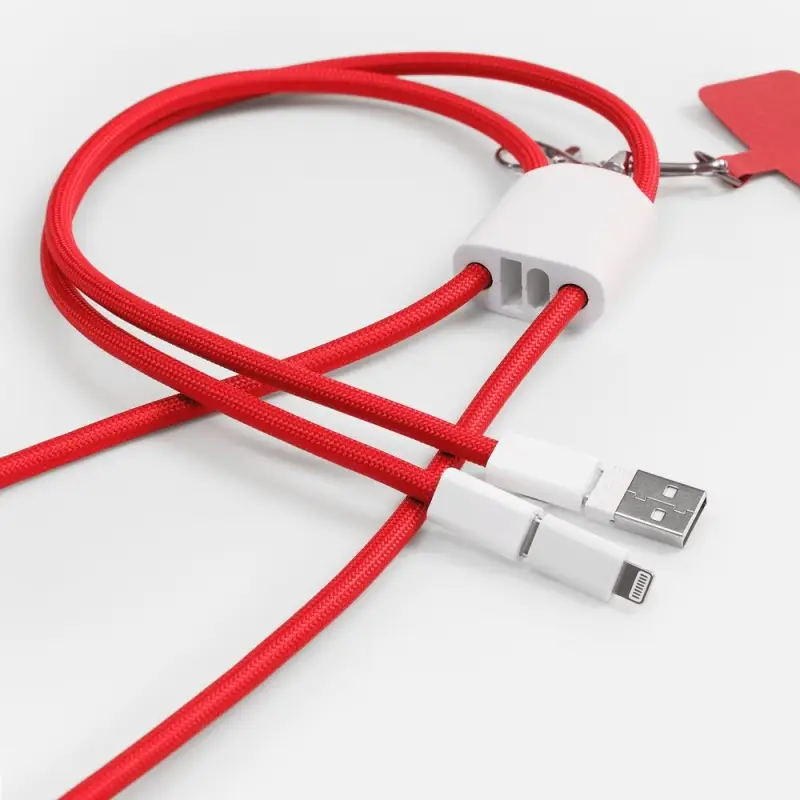 Кабель-ланьярд energyFlex Pro, красный Кабель-ланьярд energyFlex Pro, красный