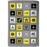 Обложка для паспорта Industry, ver.2, энергетика