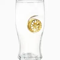 Бокал для пива непробиваемый &laquo;Диск золотой&raquo;, 500 мл