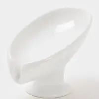 Мыльница Essence, керамика, белая