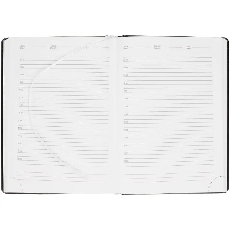 Ежедневник Nebraska, недатированный, черный Ежедневник Nebraska, недатированный, черный