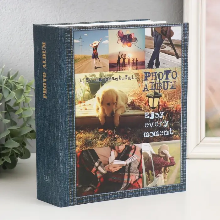 Фотоальбом Фотоальбом "Нейтральный" 10х15 см, 200 фото, 50 листов