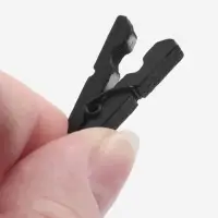 Прищепки для шитья, 3&times;0.9&times;0.3 см, 10 шт., чёрные