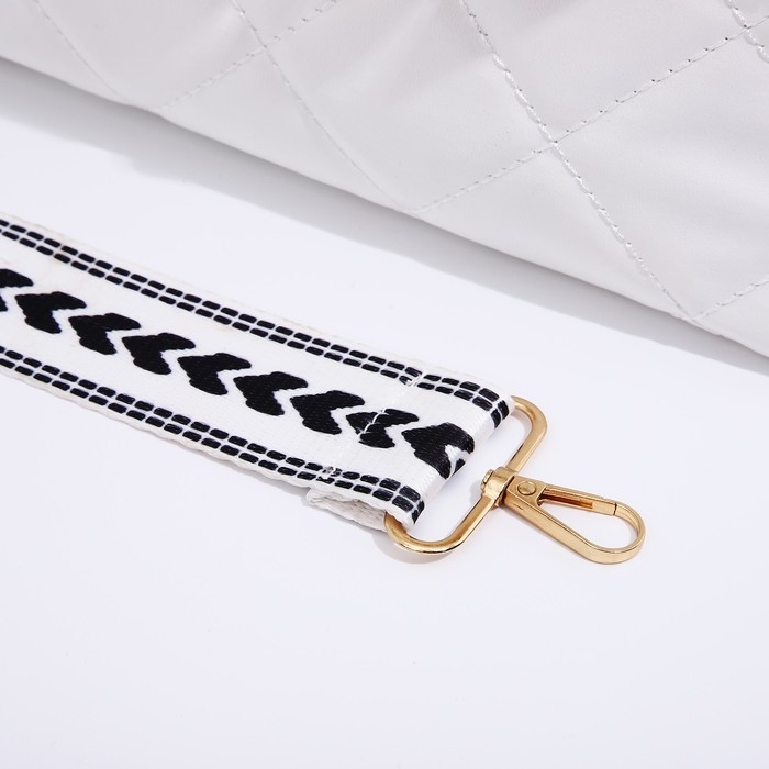 Сумка кросс-боди на молнии, цвет белый Сумка кросс-боди на молнии, цвет белый