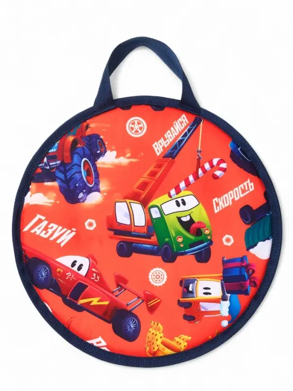 Ледянка Winter Star «Машинки», d=35 см, толщина 1 см Ледянка Winter Star «Машинки», d=35 см, толщина 1 см