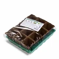 Набор для рассады: торфяная кассета, 12 ячеек по 50 мл, поддон _ × _ см, зелёный Набор для рассады: торфяная кассета, 12 ячеек по 50 мл, поддон _ × _ см, зелёный