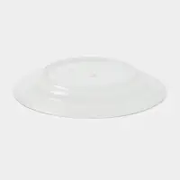 Тарелка Дулевский фарфор &laquo;Райские ландыши&raquo;, d=24 см, белая