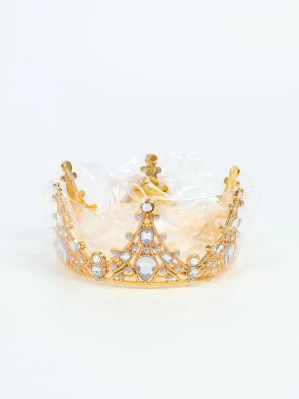 Корона для торта &laquo;Принцесса&raquo;, цвет золото