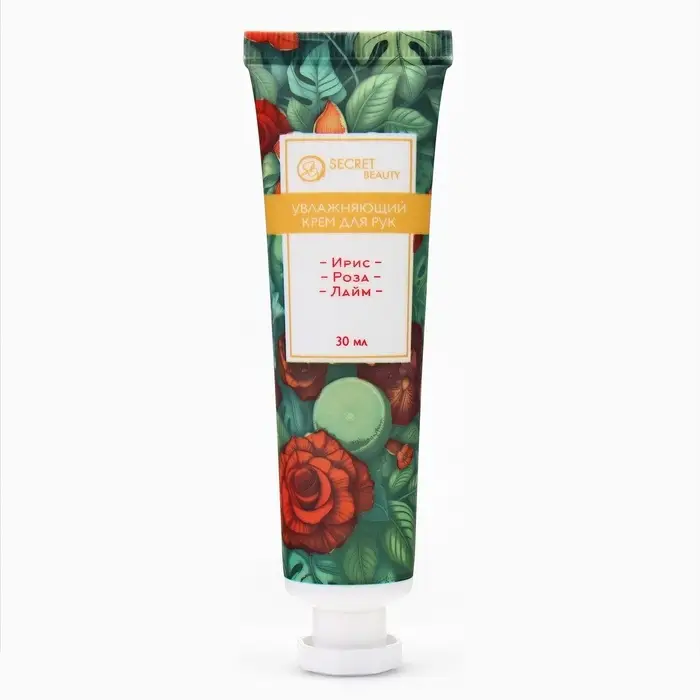 Крем для рук «Ирис, роза, лайм» увлажняющий, 30 мл, МИКС Крем для рук «Ирис, роза, лайм» увлажняющий, 30 мл, МИКС