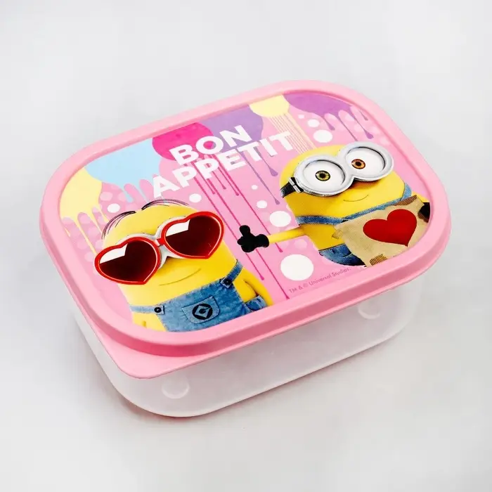 Ланч-бокс детский прямоугольный, 500 мл, Bon appetit, Гадкий Я
