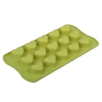 VETTA Форма силиконовая для шоколада и льда 15 ячеек, 21x10x1,6см "Конфета", 3 цвета