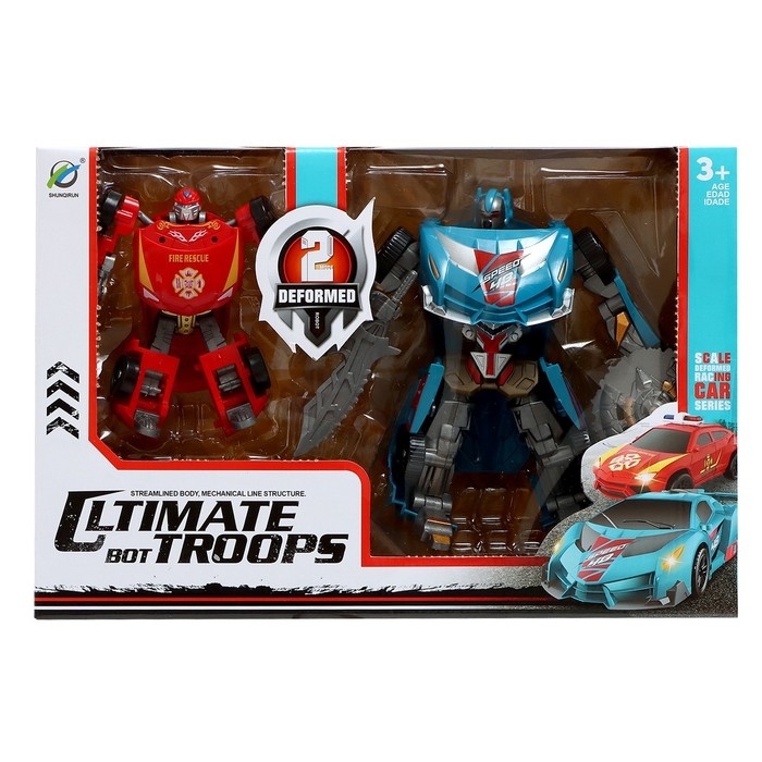 Набор роботов «Гоночные автомобили», трансформируются Набор роботов «Гоночные автомобили», трансформируются
