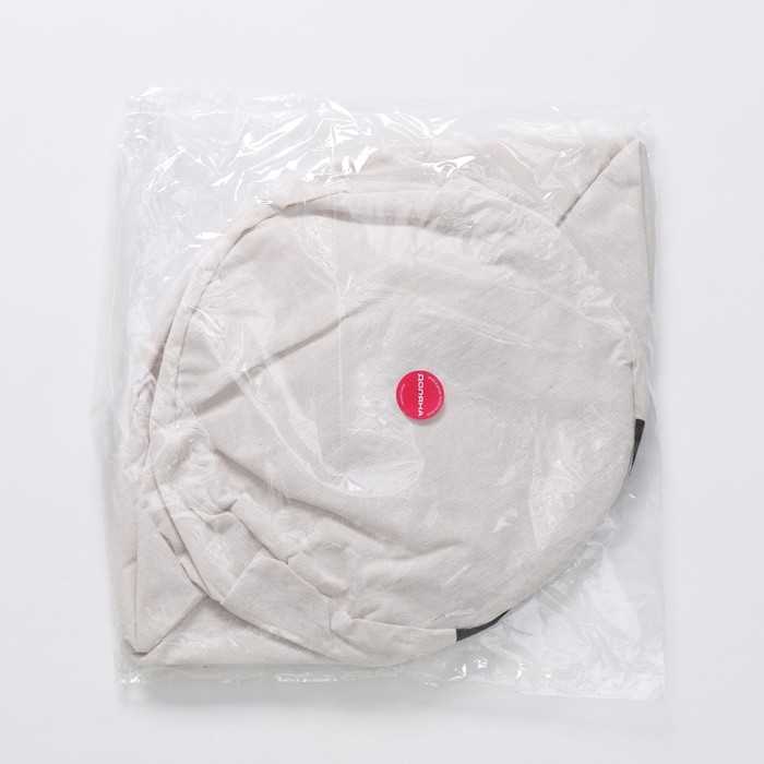 Корзина бельевая текстильная Доляна «Панда», 30×30×30 см, цвет белый Корзина бельевая текстильная Доляна «Панда», 30×30×30 см, цвет белый