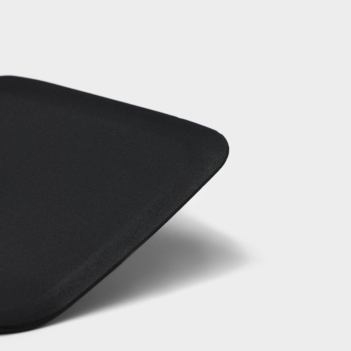 Лопатка Доляна Pronto, 35×9,5 см, цвет белый, чёрный Лопатка Доляна Pronto, 35×9,5 см, цвет белый, чёрный