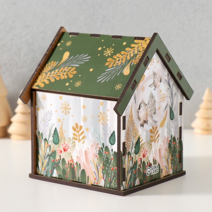 Чайный домик  Чайный домик "Время чудес" 10,5х9,5х12 см