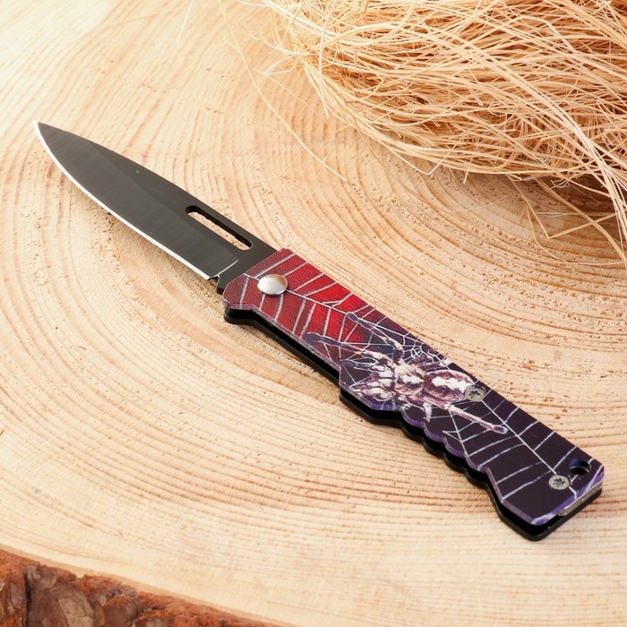 Нож складной Нож складной "Паук" 15,3см, клинок 68мм/1,5мм