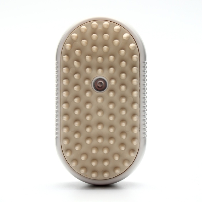 Паровая щетка-расческа для животных, с USB-зарядкой и выдвижной ручкой, белая Паровая щетка-расческа для животных, с USB-зарядкой и выдвижной ручкой, белая