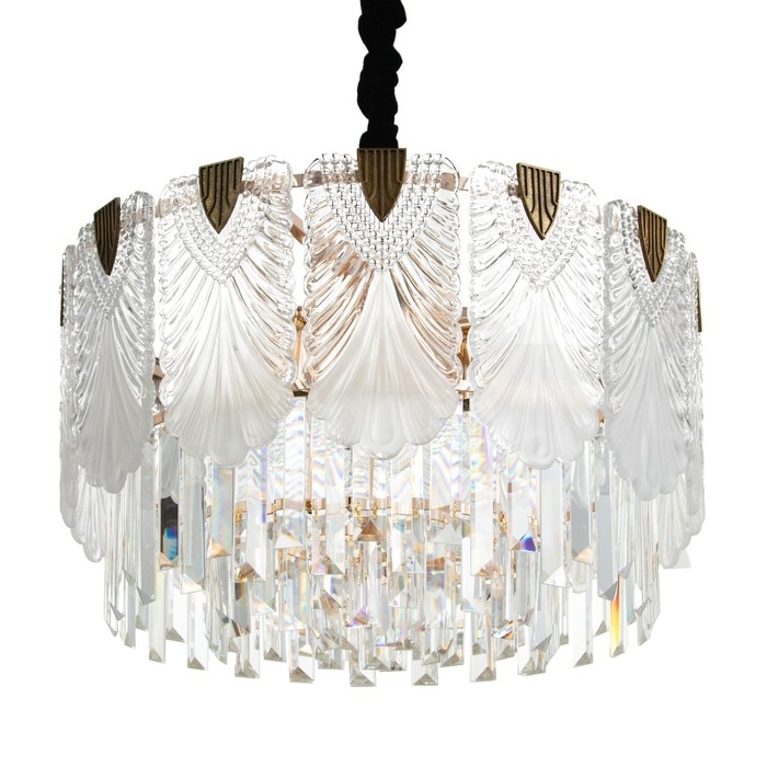 Люстра Люстра "Молси" 6хЕ14 золото 50х50х28 см BayerLux