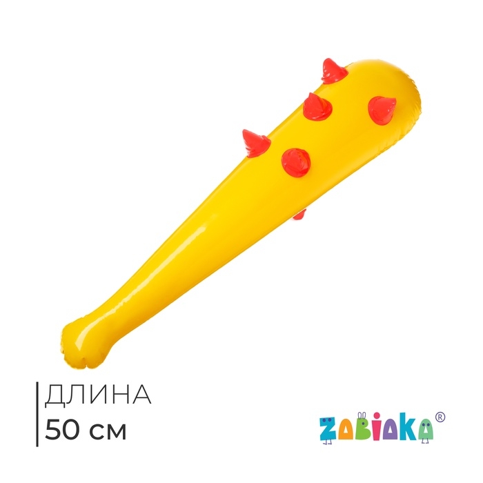 Игрушка надувная «Булава с шипами», 50 см, цвет МИКС Игрушка надувная «Булава с шипами», 50 см, цвет МИКС