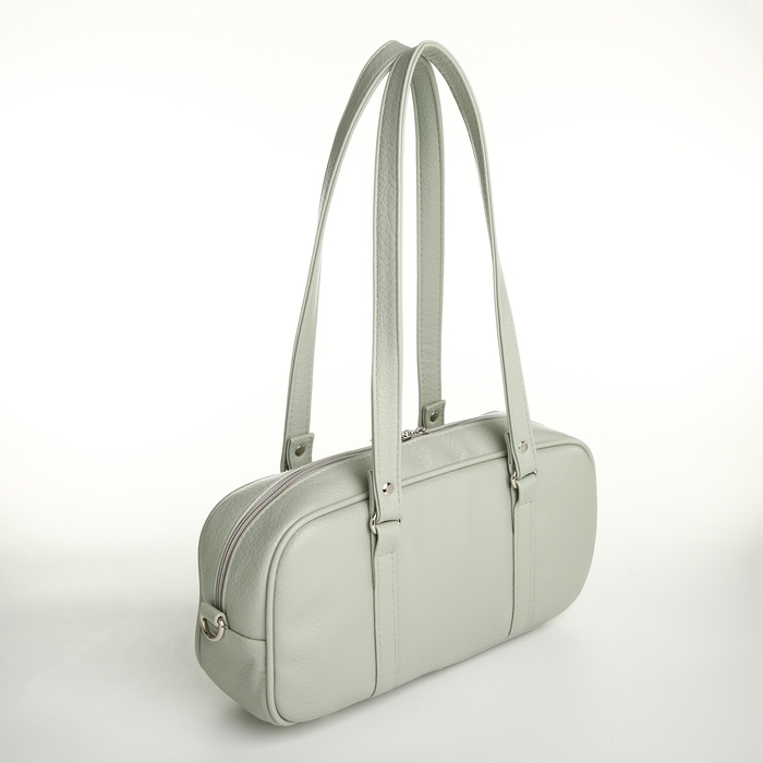 Сумка женская на молнии, цвет зелёный Сумка женская на молнии, цвет зелёный