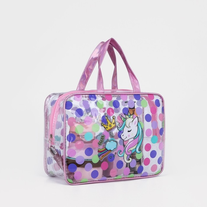 Набор косметичек для бассейна, 2 в 1, цвет розовый Набор косметичек для бассейна, 2 в 1, цвет розовый