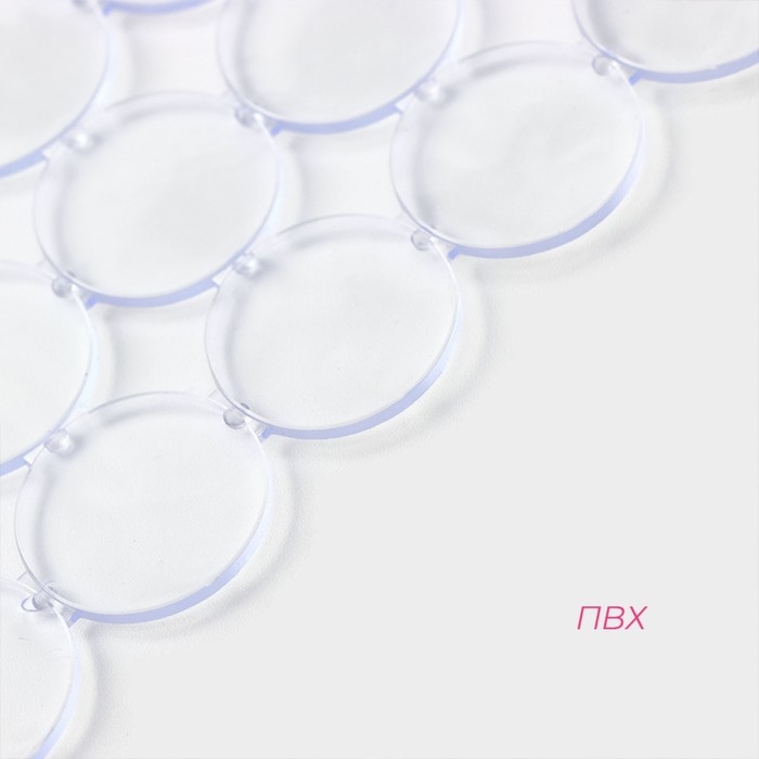 Коврик в раковину Доляна «Миро», 27×31 см, прозрачный Коврик в раковину Доляна «Миро», 27×31 см, прозрачный