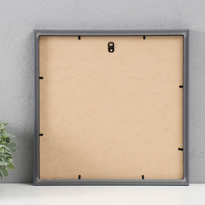 Фоторамка пластик "МИРАМ" 30х30 см, 641877-33, чёрный (пластиковый экран)