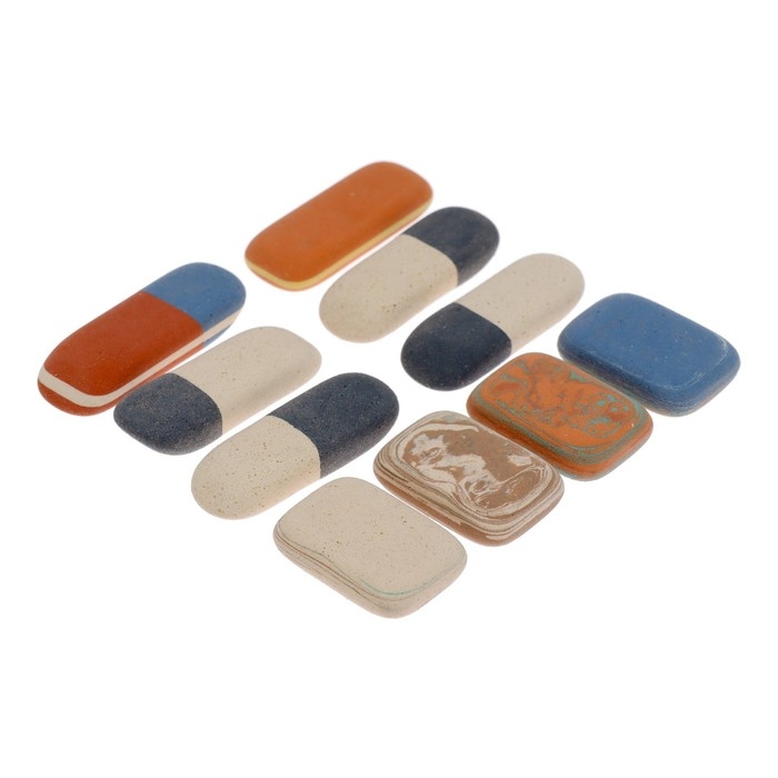 Набор ластиков 9 штук Koh-I-Noor, овальные, МИКС Набор ластиков 9 штук Koh-I-Noor, овальные, МИКС