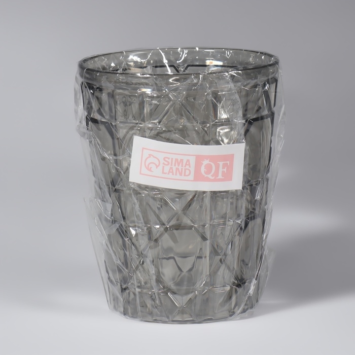 Органайзер - подставка для хранения маникюрных/косметических принадлежностей «Хрусталь», d = 8,5 × 11 см, цвет прозрачный/чёрный Органайзер - подставка для хранения маникюрных/косметических принадлежностей «Хрусталь», d = 8,5 × 11 см, цвет прозрачный/чёрный