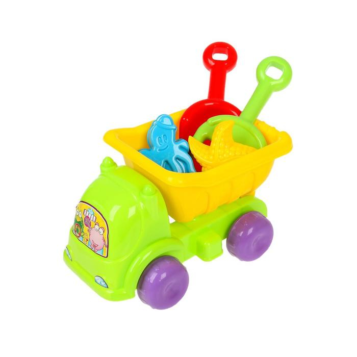 Песочный набор «Бибика», 5 предметов, МИКС Песочный набор «Бибика», 5 предметов, МИКС