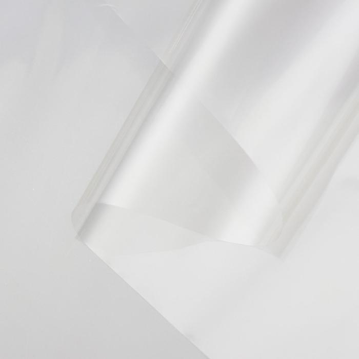 Плёнка для цветов прозрачная 0,6 х 9,3 м, 200 г, 40 мкм Плёнка для цветов прозрачная 0,6 х 9,3 м, 200 г, 40 мкм