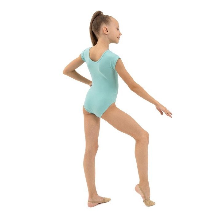 Купальник для гимнастики и танцев Grace Dance, р. 28, цвет ментол Купальник для гимнастики и танцев Grace Dance, р. 28, цвет ментол