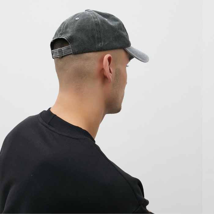 Кепка мужская MINAKU, цвет черный/серый, р-р 56-58 Кепка мужская MINAKU, цвет черный/серый, р-р 56-58