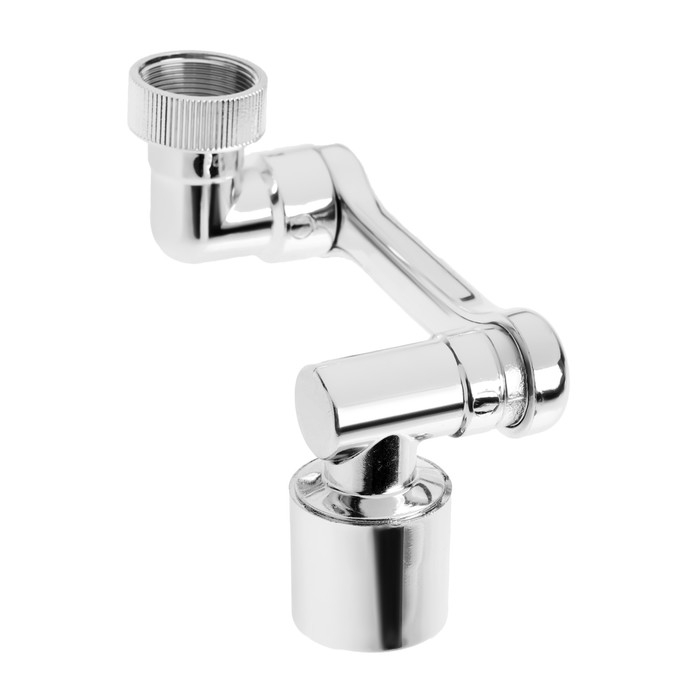 Аэратор ZEIN Z3634, поворотный, регулируемый, угловой, 2 режима, хром Аэратор ZEIN Z3634, поворотный, регулируемый, угловой, 2 режима, хром