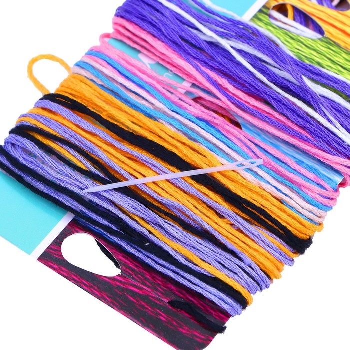 Вышивка крестиком для детей. Игрушка «Маленькая красавица», набор для творчества Вышивка крестиком для детей. Игрушка «Маленькая красавица», набор для творчества