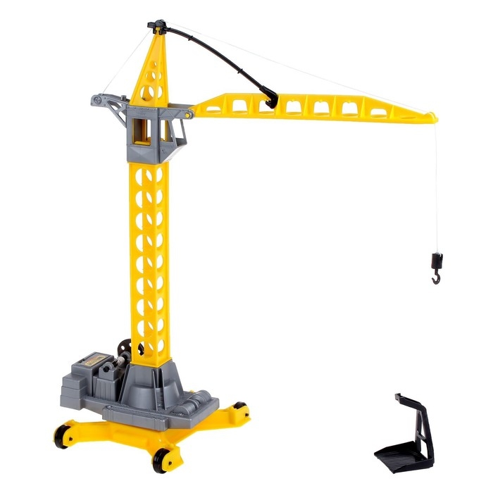 Башенный кран «Агат», на колёсиках, малый Башенный кран «Агат», на колёсиках, малый