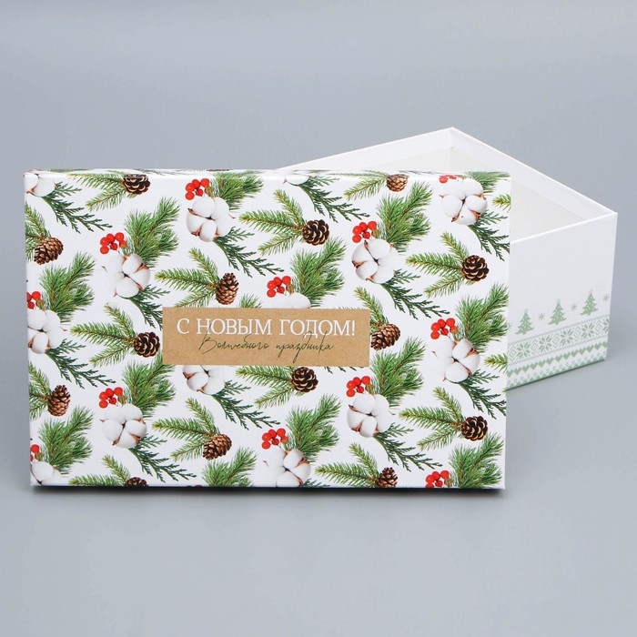 Набор подарочных коробок 5 в 1 «Новогодний», 22 х 14 х 8.5 ‒ 32.5 х 20 х 12.5 см, Новый год Набор подарочных коробок 5 в 1 «Новогодний», 22 х 14 х 8.5 ‒ 32.5 х 20 х 12.5 см, Новый год