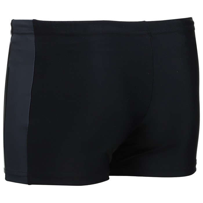 Плавки для плавания ONLYTOP, р. 56, цвет чёрный/серый Плавки для плавания ONLYTOP, р. 56, цвет чёрный/серый