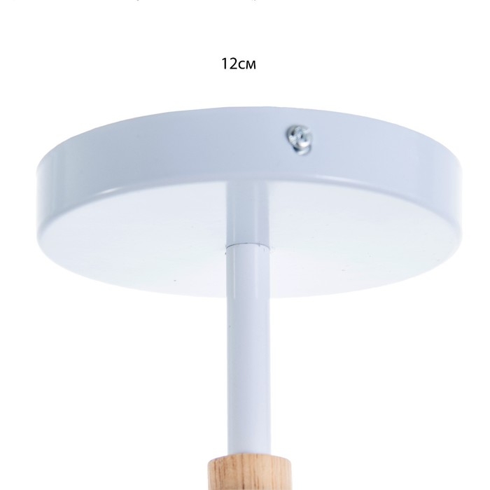 Люстра Люстра "Бирасо" 3x60Вт E27 белый-золото 58х58х40 см. Модель GZV-0036