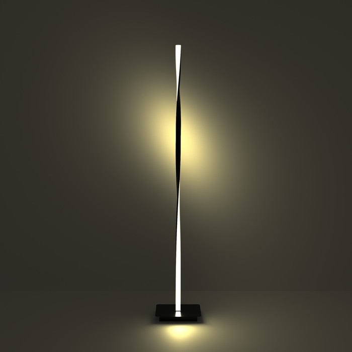 Торшер "Стрея" LED 24Вт 6000К  черный 20х20х123 см