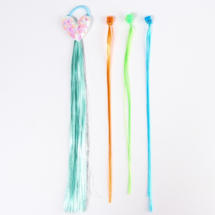 Набор для творчества «Набор красоты для творчества. Принцессы», с прядями, тату, стразами, в сумочке Набор для творчества «Набор красоты для творчества. Принцессы», с прядями, тату, стразами, в сумочке