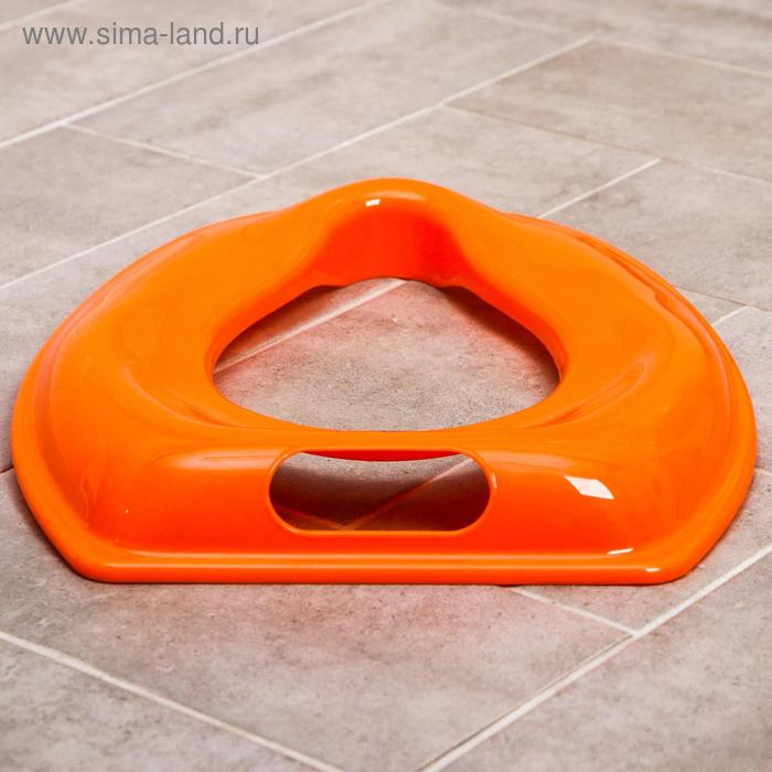 Сиденье на унитаз, цвет оранжевый Сиденье на унитаз, цвет оранжевый