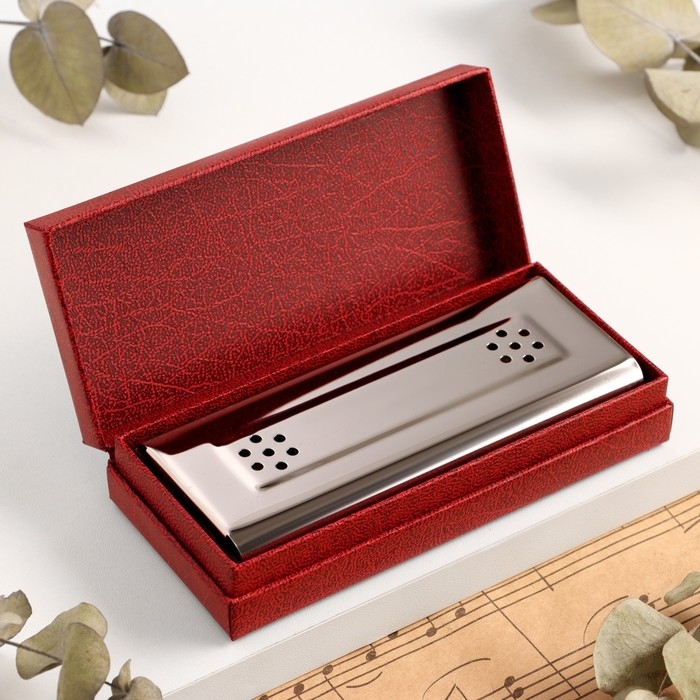 Губная гармошка Music Life T16-2 тремоло, с футляром Губная гармошка Music Life T16-2 тремоло, с футляром