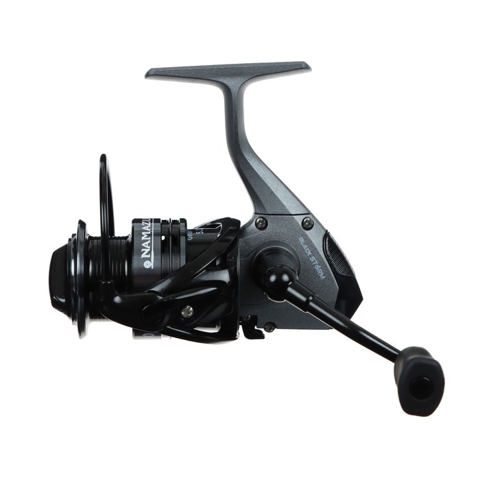 Катушка б/ин Namazu Black Storm BST3000, 7+1 подшипник, 5.1:1, металлическая шпуля + запасная Катушка б/ин Namazu Black Storm BST3000, 7+1 подшипник, 5.1:1, металлическая шпуля + запасная